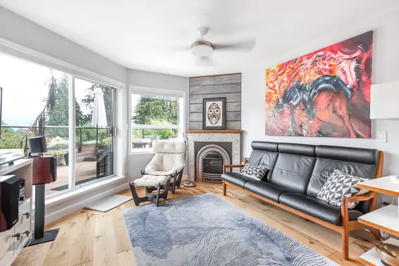Living Room 3 - 704-1500 Ostler Court, North Vancouver  