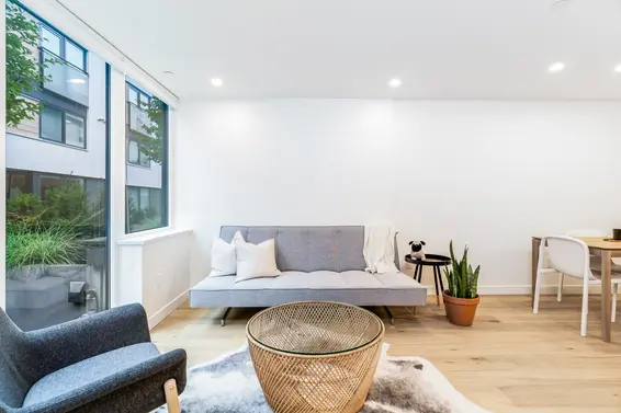 Living Room - 107 649 East 3rd Street  