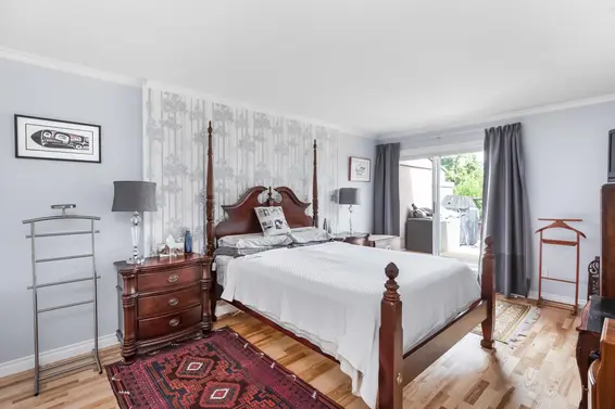 Master Bedroom - 704-1500 Ostler Court, North Vancouver  