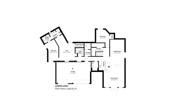 Lower Floorplan - 9998 Dempsey Road, North Vancouver  