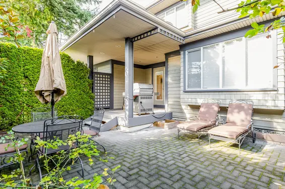 Back Patio  - 341 West 14th Street, North Vancouver  