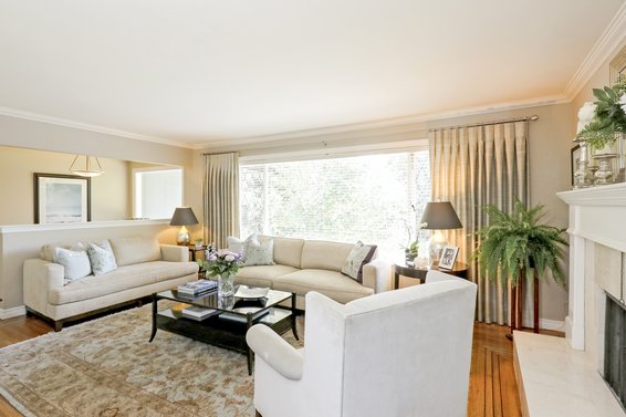 Living Room - 1322 Mill Street, North Vancouver