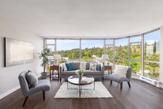 Living Room - 904-1327 East Keith Road, North Vancouver  