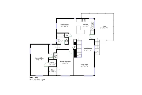 Floorplan - 868 Drayton Street  