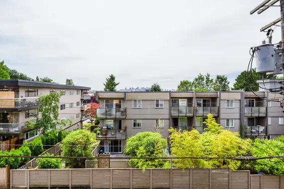 Balcony View - 208-341 West 3rd Street, North Vancouver  