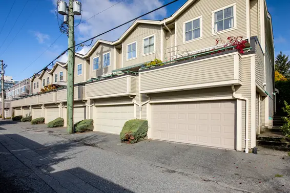 Back of unit 2 - 3 229 East 8th Street, North Vancouver  