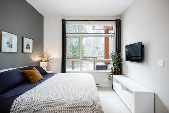 Master Bedroom - 514-3606 Aldercrest Drive, North Vancouver  
