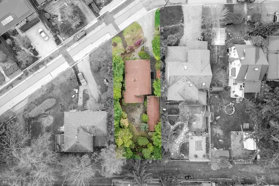 Lot overview - 866 East 10th Street, North Vancouver  