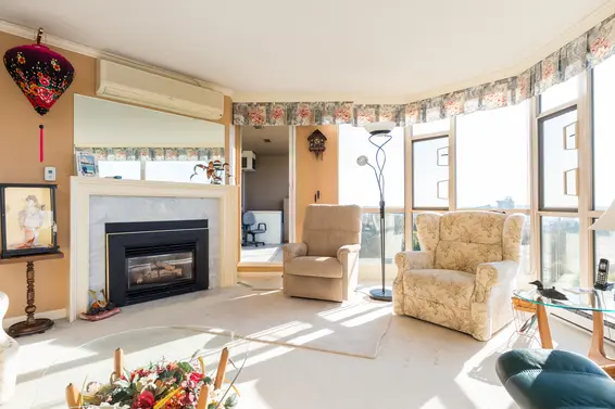 Living Room 3 - 1702 1327 E Keith Road, North Vancouver  