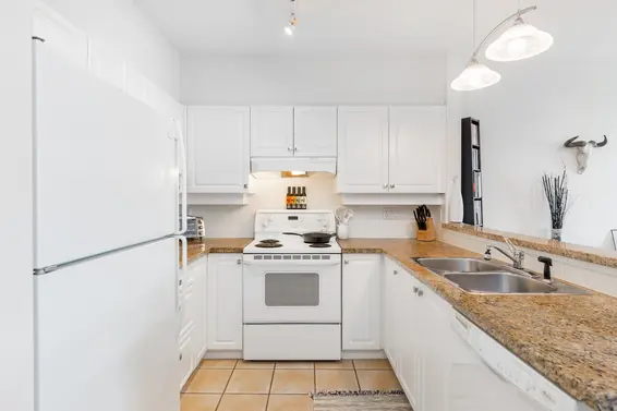 Kitchen - 411-3629 Deercrest Drive, North Vancouver  