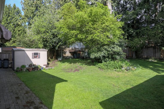 Backyard - 926 East 29th Street, North Vancouver