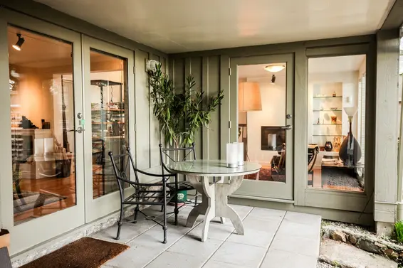 Private patio  