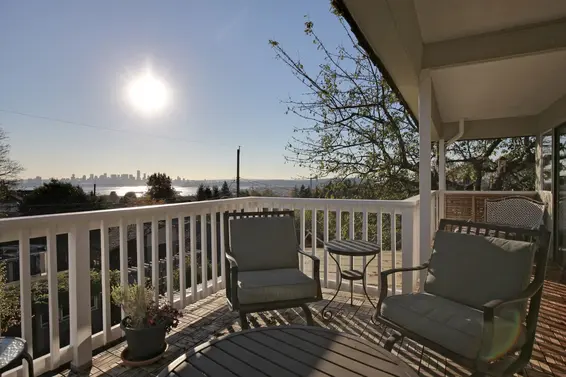 Top floor deck  