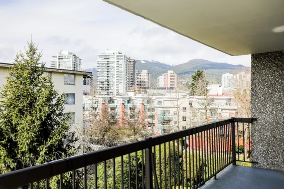 Balcony - 703-114 W Keith Road, North Vancouver  