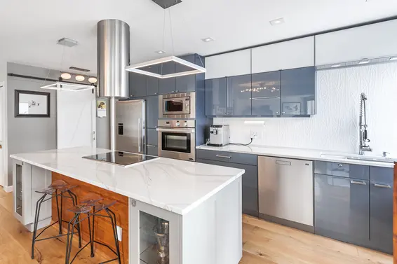 Kitchen 3 - 704-1500 Ostler Court, North Vancouver  