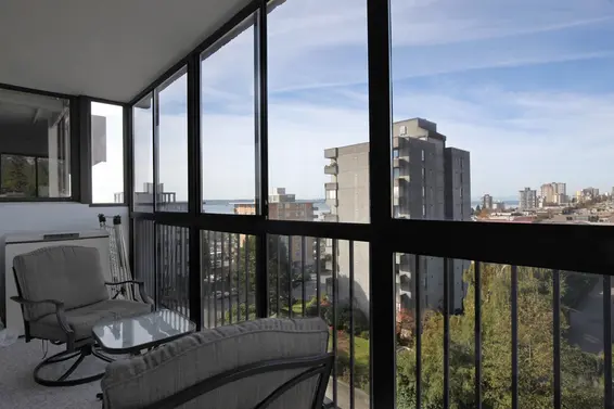 Enclosed balcony  