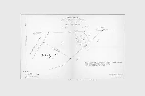 4395 Rice Lake Road, North Vancouver - Survey  
