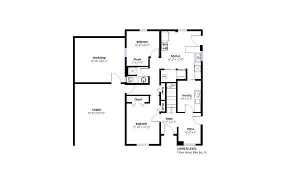 Floorplan - 868 Drayton Street  