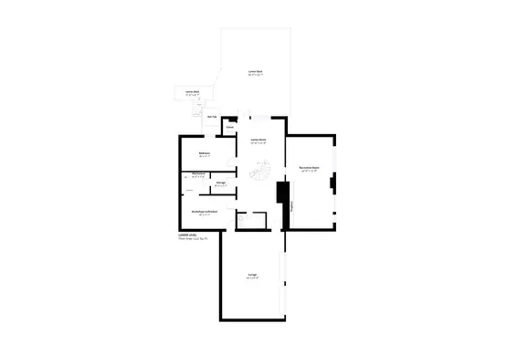 Lower floor plan - 440 Upper Bayview Road, Lions Bay  