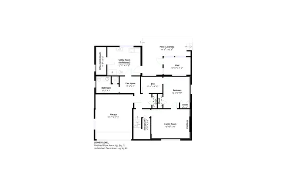 Floorplan - Basement - 3639 Campbell Avenue, North Vancouver  