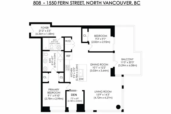 808 1550 Fern Street, North Vancouver For Sale - image 26