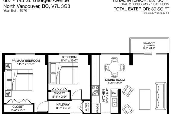 607 145 St. Georges Avenue, North Vancouver For Sale - image 40