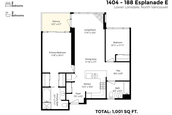 1404 188 East Esplanade, North Vancouver For Sale - image 37