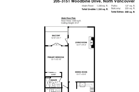 205 3151 Woodbine Drive, North Vancouver For Sale - image 21