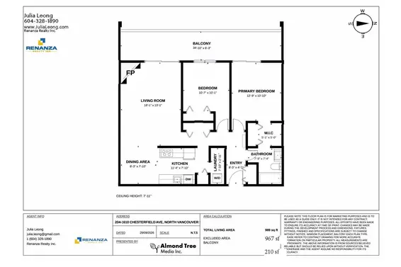 204 1610 Chesterfield Avenue, North Vancouver For Sale - image 28