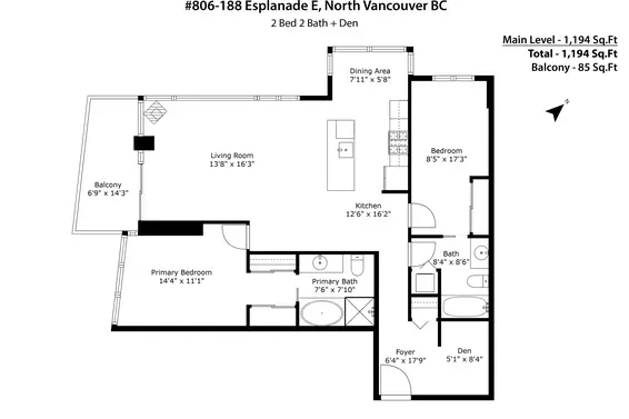 806 188 East Esplanade Avenue, North Vancouver For Sale - image 40