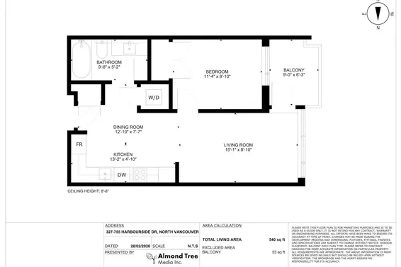 327 755 Harbourside Drive, North Vancouver For Sale - image 24