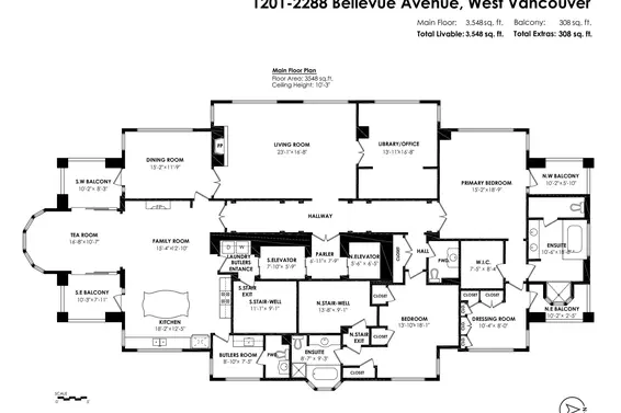 1201 2288 Bellevue Avenue, West Vancouver For Sale - image 40