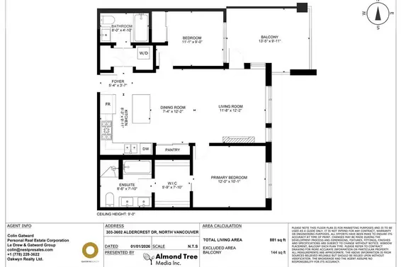 303 3602 Aldercrest Drive, North Vancouver For Sale - image 37