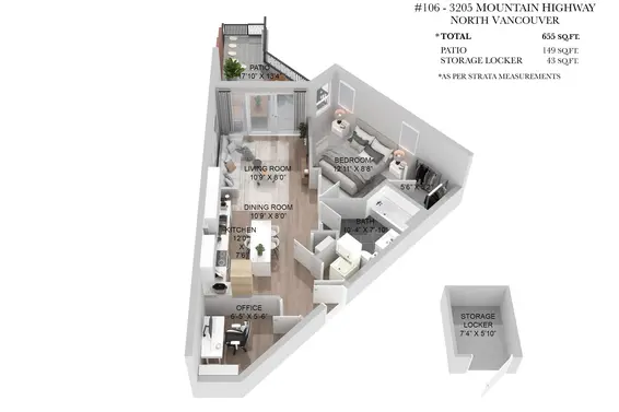 106 3205 Mountain Highway, North Vancouver For Sale - image 26