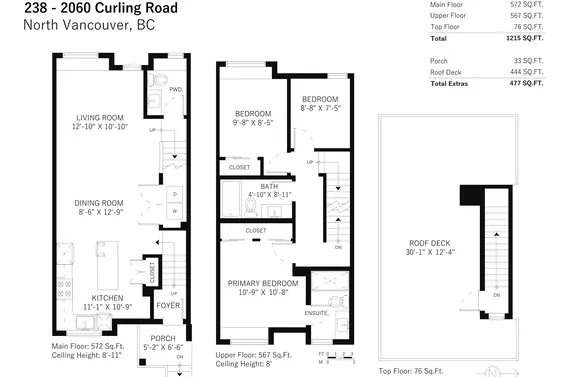 238 2060 Curling Road, North Vancouver For Sale - image 32