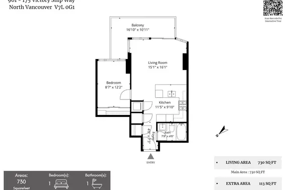 901 175 Victory Ship Way, North Vancouver For Sale - image 30
