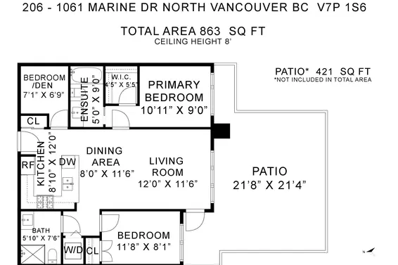 206 1061 Marine Drive, North Vancouver For Sale - image 29