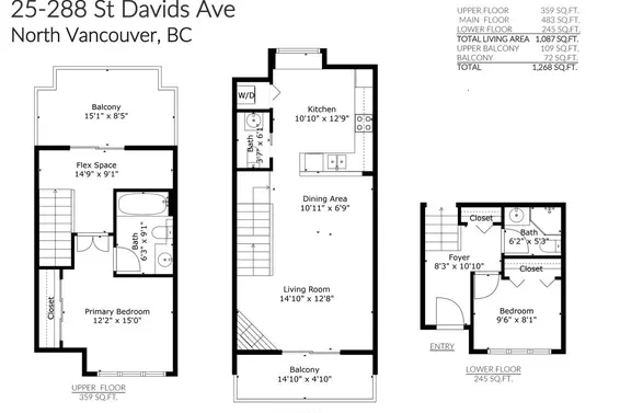 25 288 St. Davids Avenue, North Vancouver For Sale - image 29