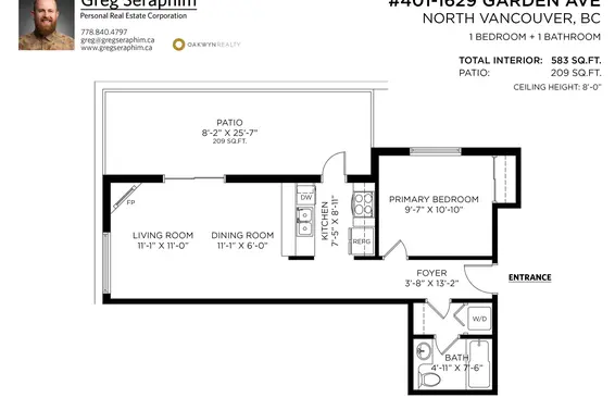 401 1629 Garden Avenue, North Vancouver For Sale - image 22