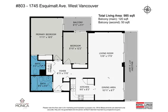803 1745 Esquimalt Avenue, West Vancouver For Sale - image 34
