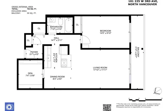 101 225 West 3rd Street, North Vancouver For Sale - image 22