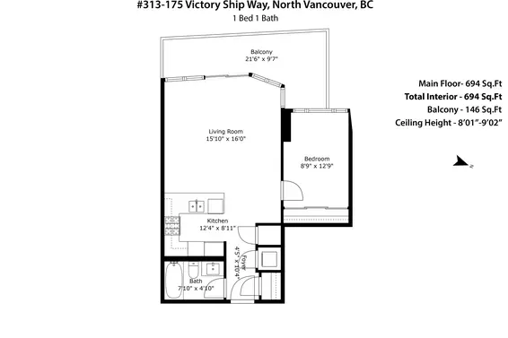 313 175 Victory Ship Way, North Vancouver For Sale - image 30