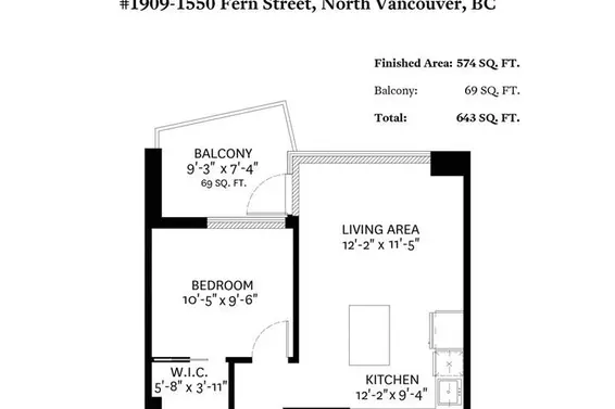 1909 1550 Fern Street, North Vancouver For Sale - image 40