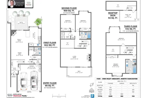 305 3980 Inlet Crescent, North Vancouver For Sale - image 35