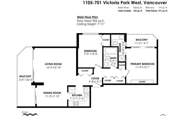 1105 701 West Victoria Park, North Vancouver For Sale - image 40