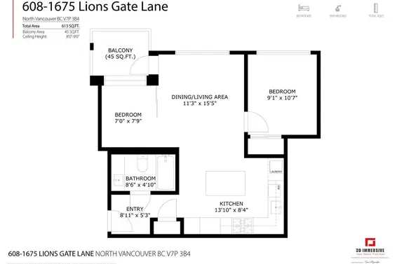 608 1675 Lions Gate Lane, North Vancouver For Sale - image 33