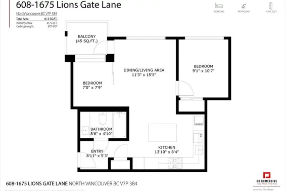 608 1675 Lions Gate Lane, North Vancouver For Sale - image 37
