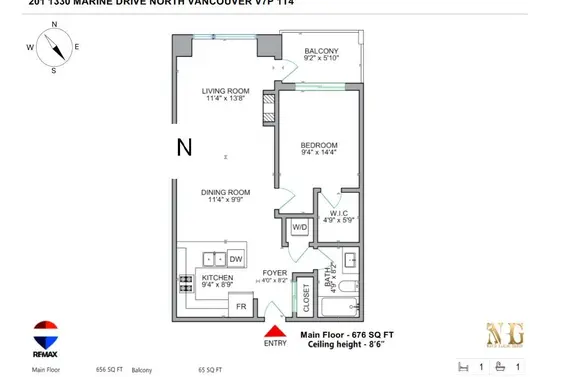 201 1330 Marine Drive, North Vancouver For Sale - image 36