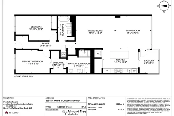 306 1331 Marine Drive, West Vancouver For Sale - image 26