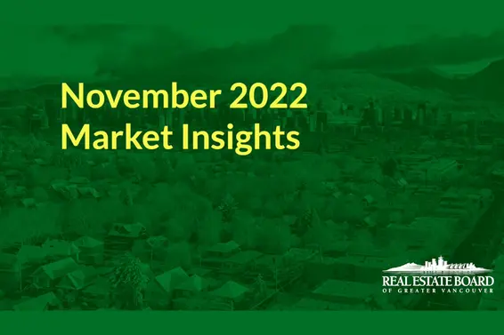 REBGV November 2022 Market Update Video
